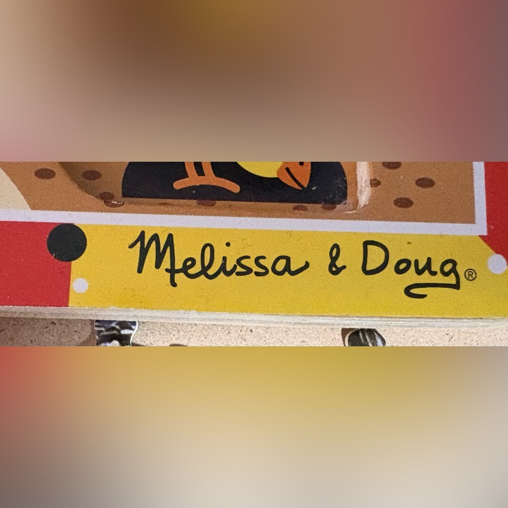 Melissa & Doug Farm Friends Puzzle - Picture 2 of 7